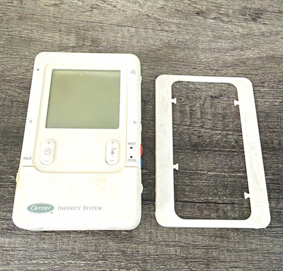 Carrier Infinity System SYSTXCCUID01-B Programmable Digital Thermostat w/ Plates