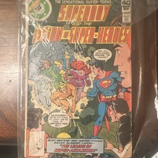 DC Comics Superboy and the Legion of Super-Heroes 1979 Boarded