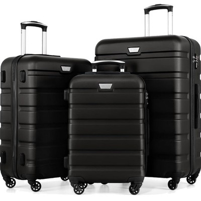 Reisegepäck Set Koffer Hartschale Spinner TSA Schloss Trolley Gepäck Kabine