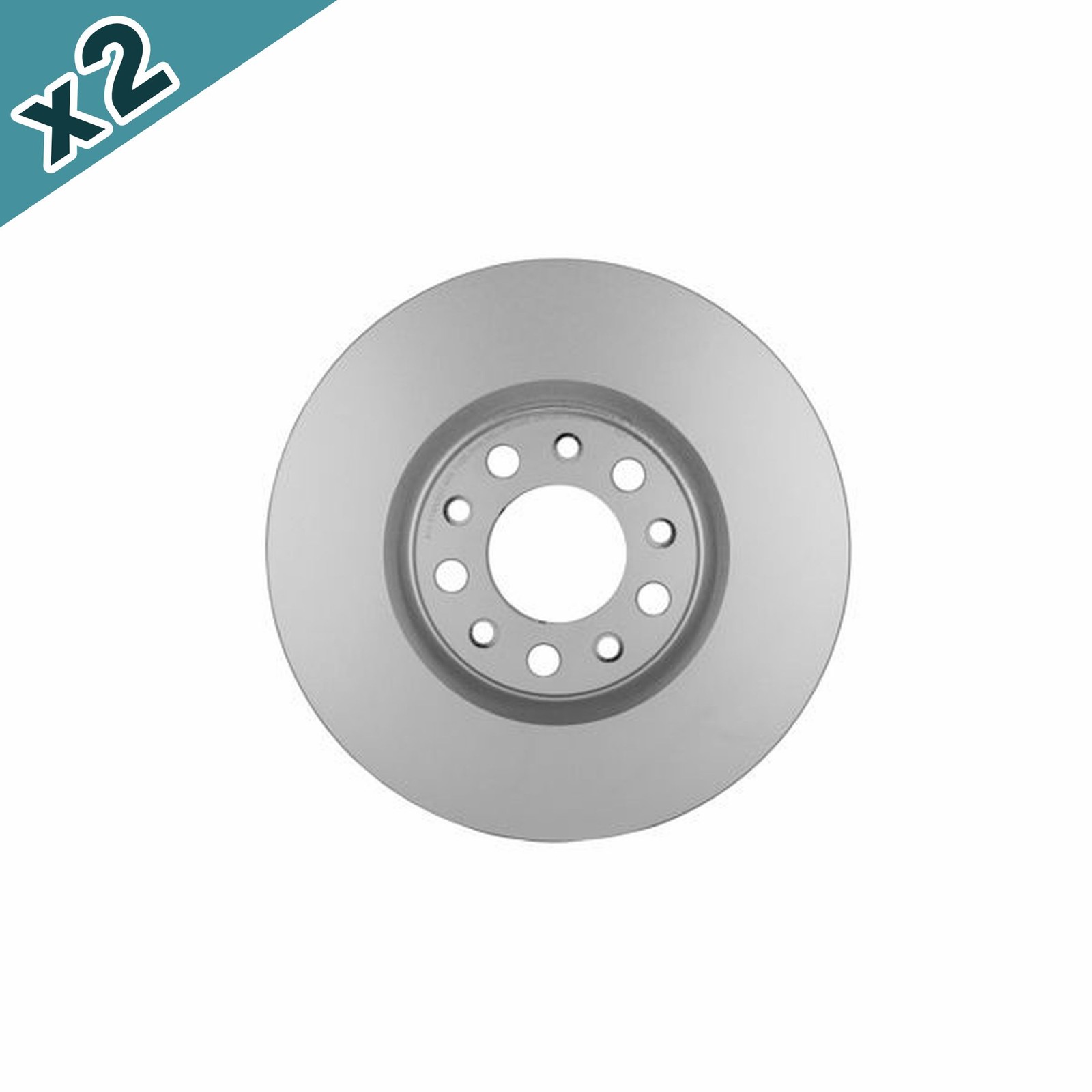 HELLA Brake Disc Front Fits Alfa Romeo Tonale Fiat 500X Jeep 8DD 355 126-731