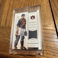 2015 Panini National Treasures Materials Josh Donaldson PatchAuburn Tigers 62/99