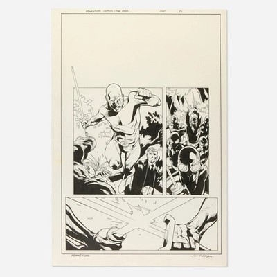 Mahmud A. Asrar and John Dell, Adventure Comics: The Atom #520 Story Page 21 Ori
