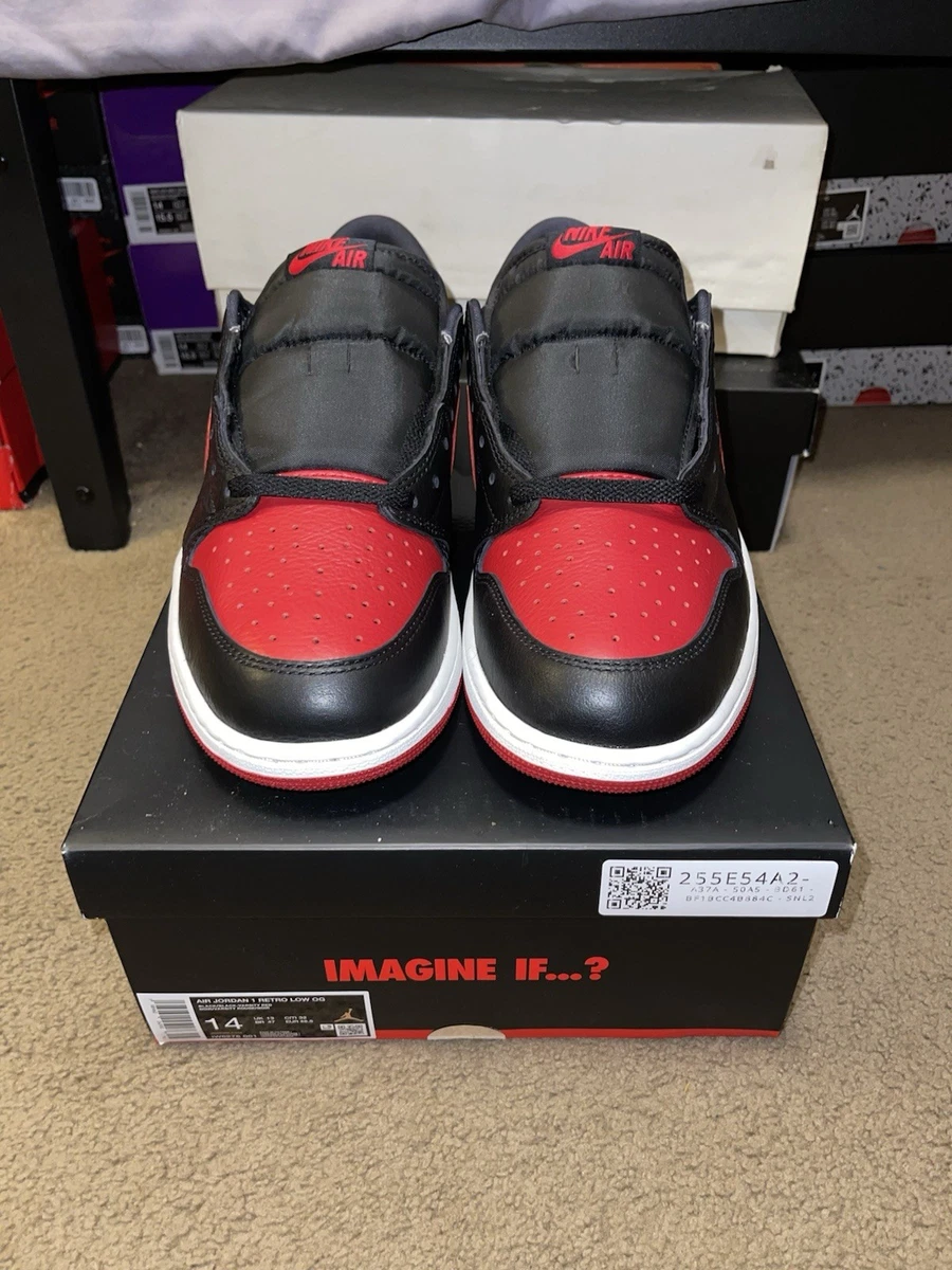 Jordan 1 Retro OG Low Bred for Sale - Authenticity Guaranteed - eBay