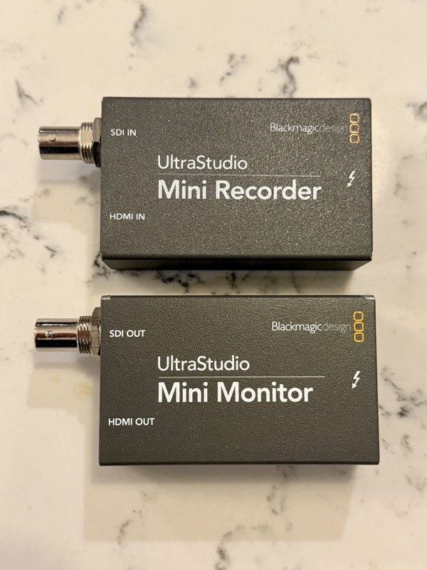 Blackmagic Design Ultra Studio Mini Recorder & Mini Monitor