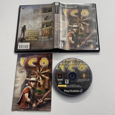Ps2 - Ico (Sony PlayStation 2, 2001) - Black Label Complete #1005