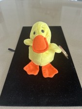 Ty Beanie Babys - Quackers The Duck 6" Plush Toy 1993