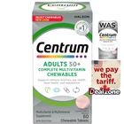 Centrum Select WOMEN/MEN 50+ Multivitamin 60 Chewable Tablets
