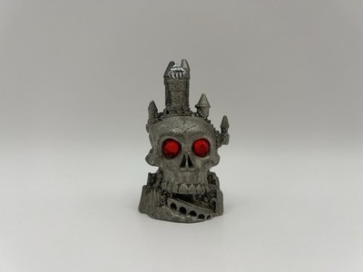 Spoontiques Pewter Undead Skeleton Skull Castle Tower Mini Figurine LOTR GOT RPG