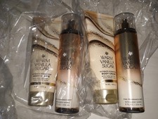 2 Bath Body Works bundle: Warm Vanilla Sugar mist 8 fl oz cream 8 oz
