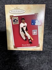 2004 Willie Mays Hallmark Keepsake Ornament Collector's Series New In Box