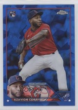 2023 Topps Chrome Sapphire Edition Xzavion Curry #513 0c6