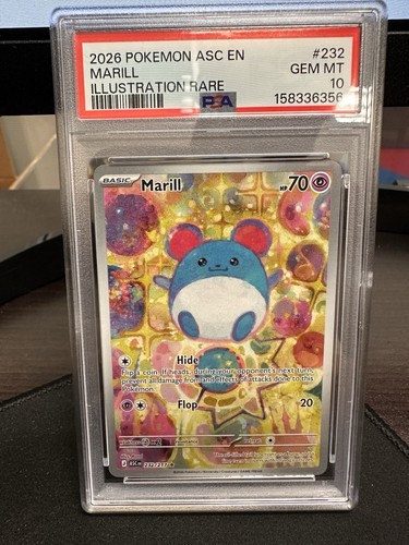 Marill - Ascended Heroes #232 Price & Value ($15.70) | PokeScope