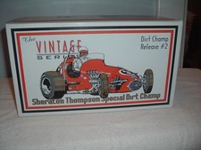 A J FOYT SHERATON THOMPSON FORD VINTAGE DIRT CHAMP 1:18 GMP RACE CAR ACME W/BOX