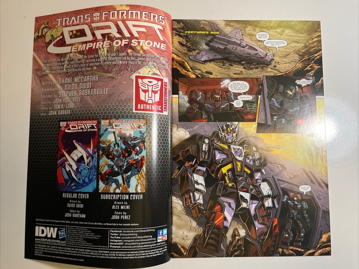 The Transformers: Drift-Empire of Stone #2 (IDW Publishing