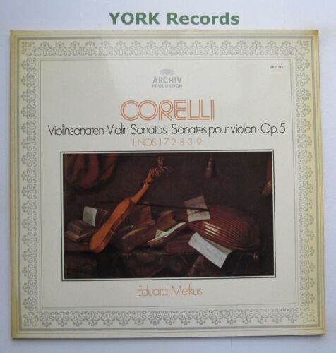 2533 132 - CORELLI - Violin Sonatas Op 5 Vol 1 EDUARD MELKUS - Ex Con LP Record - Afbeelding 1 van 1