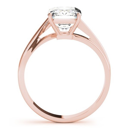 SALE- IGI Certified D/VS Emerald Cut Lab Grown Diamond Solitaire Engagement Ring - Picture 47 of 51