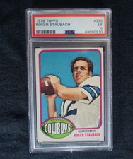 1976 Topps Roger Staubach #395 PSA 5