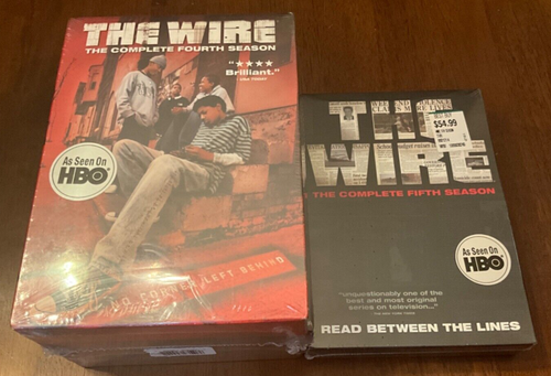 The Wire TV Series Complete Season 1-5 DVD Box Sets - NEW, SEALED - Picture 3 of 4
