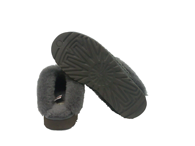UGG CLUGGETTE KNIT WOMEN SLIPPERS CHARCOAL US 9 /UK 7 /EU 40