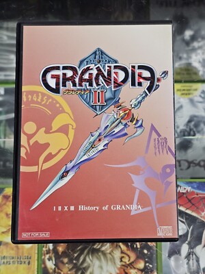 Jeu Grandia III - PlayStation 2 (PS2) - Version NTSC-J Japon - Complet Avec Boîte Et Notice - Très Bon état