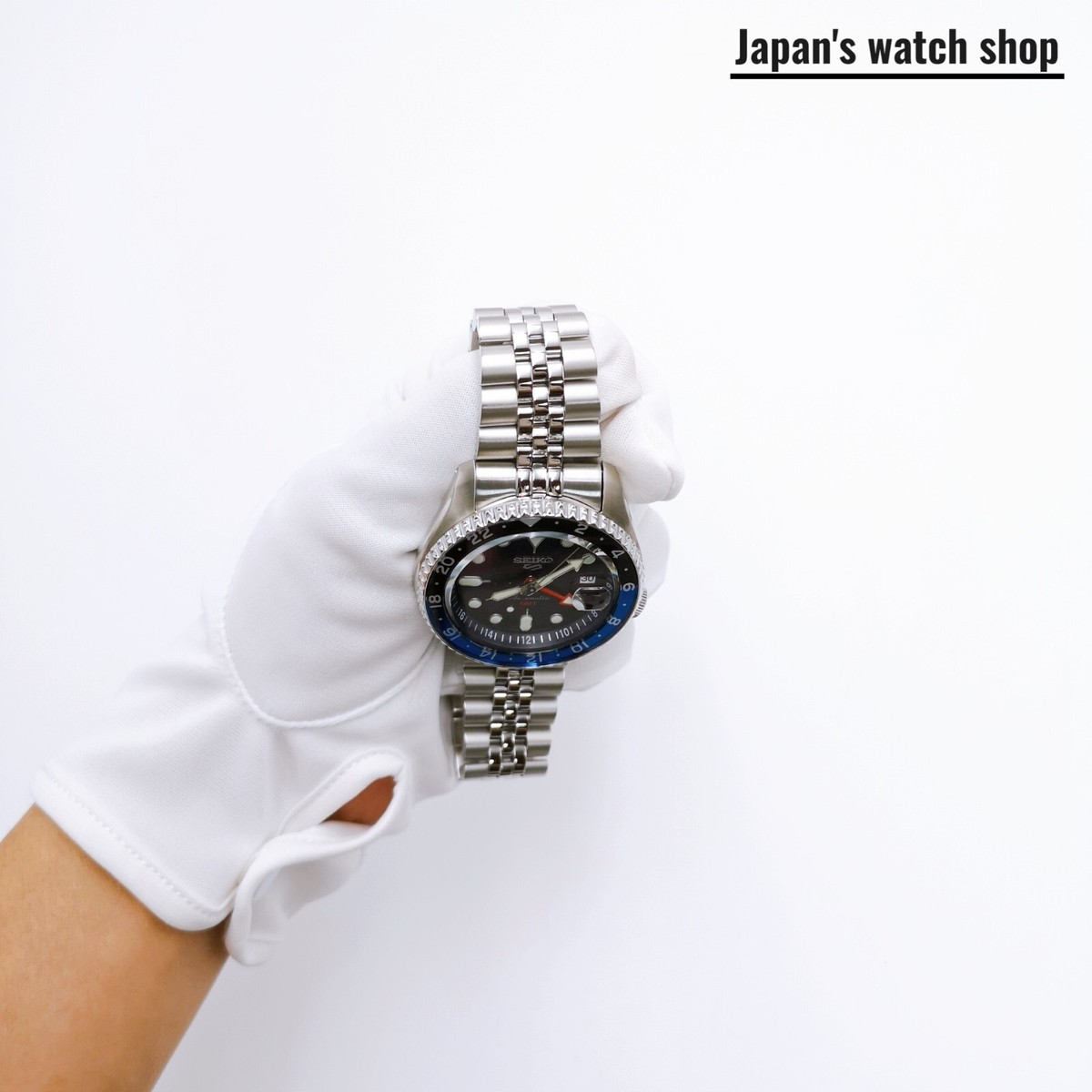 SEIKO 5 Sports SKX Sports Style GMT SBSC003 Blue Men's Watch New