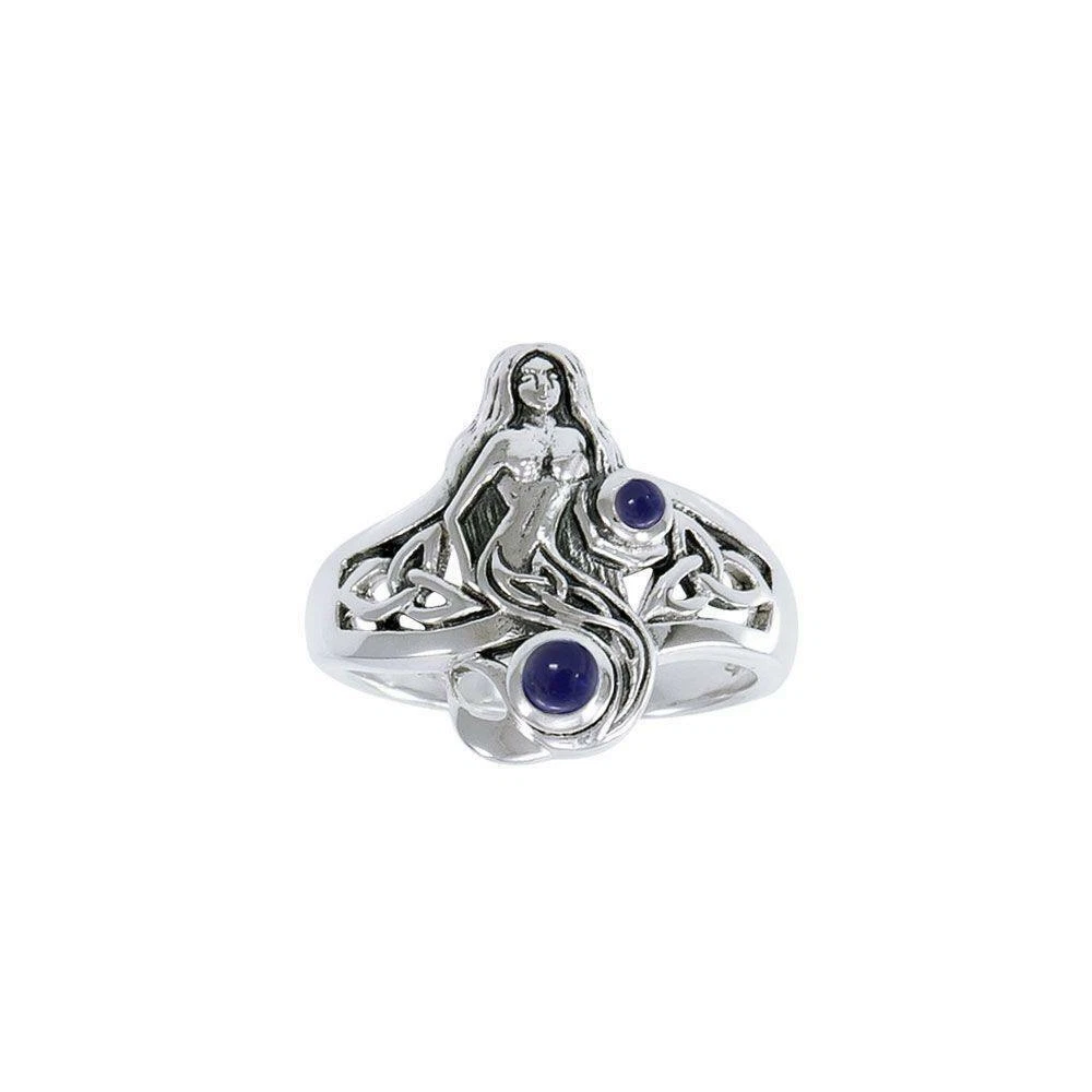 Mermaid stone hotsell ring