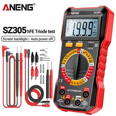Digital Multimete True RMS High Precision Tester NCV AC/DC Votage Current