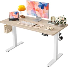 Electric Standing Desk, 47 * 24 Inches Adjustable Height Stand up Desk,Sit Stand