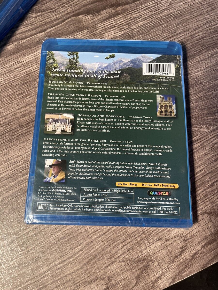 Best of Europe: Beautiful France (Blu-ray Disc, 2010, 2-Disc Best of Europe: Beautiful France (Blu-ray Disc, 2010, 2-Disc
