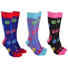 Sock Society socks Paw Print design great gift dog lovers