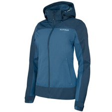Alpinus Women's Tactical Margalida Jacket Breathable Waterproof Hood Navy-blue