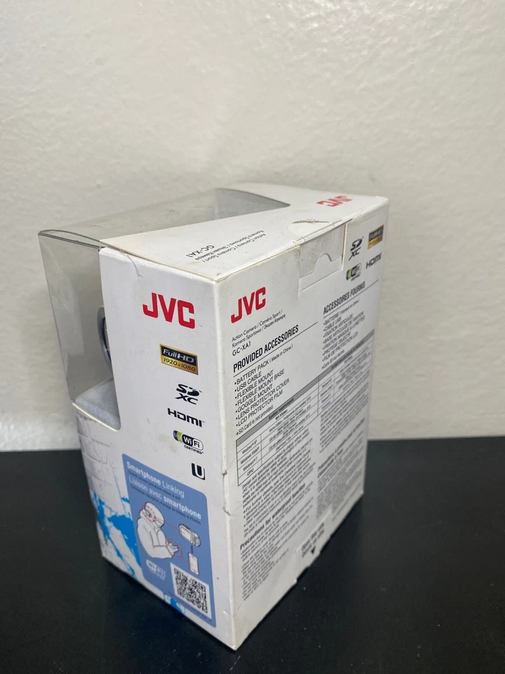 New WiFi JVC GC-XA1 AVC XX Action Sport Waterproof  Camera Camcorder - Image 3 of 3