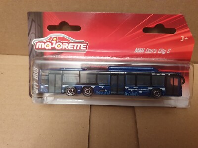 MAJORETTE M.A.N. LIONS CITY C new on  card City Bus Intercity Express