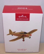 2024 Hallmark Keepsake Ornament Callair A-2 Sky's The Limit