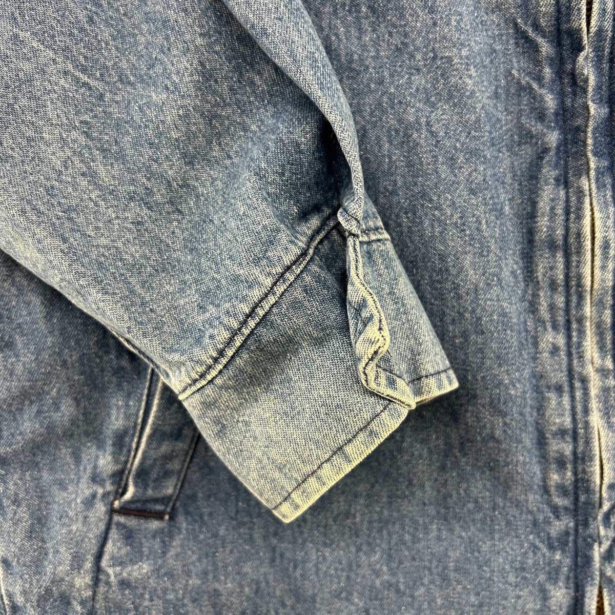 ヴィンテージジャンバー Okayama 15oz Raw Black Japanese Denim Clasp Jacket – Shinzo