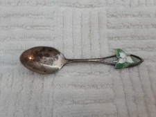 Vintage Sterling Silver Collector Spoon Oshawa Ontario Canada Trillium