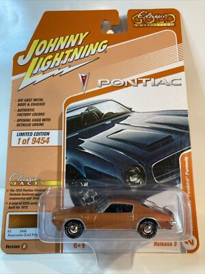 1972 PONTIAC FIREBIRD FORMULA Limited Edition 2021 JOHNNY LIGHTNING