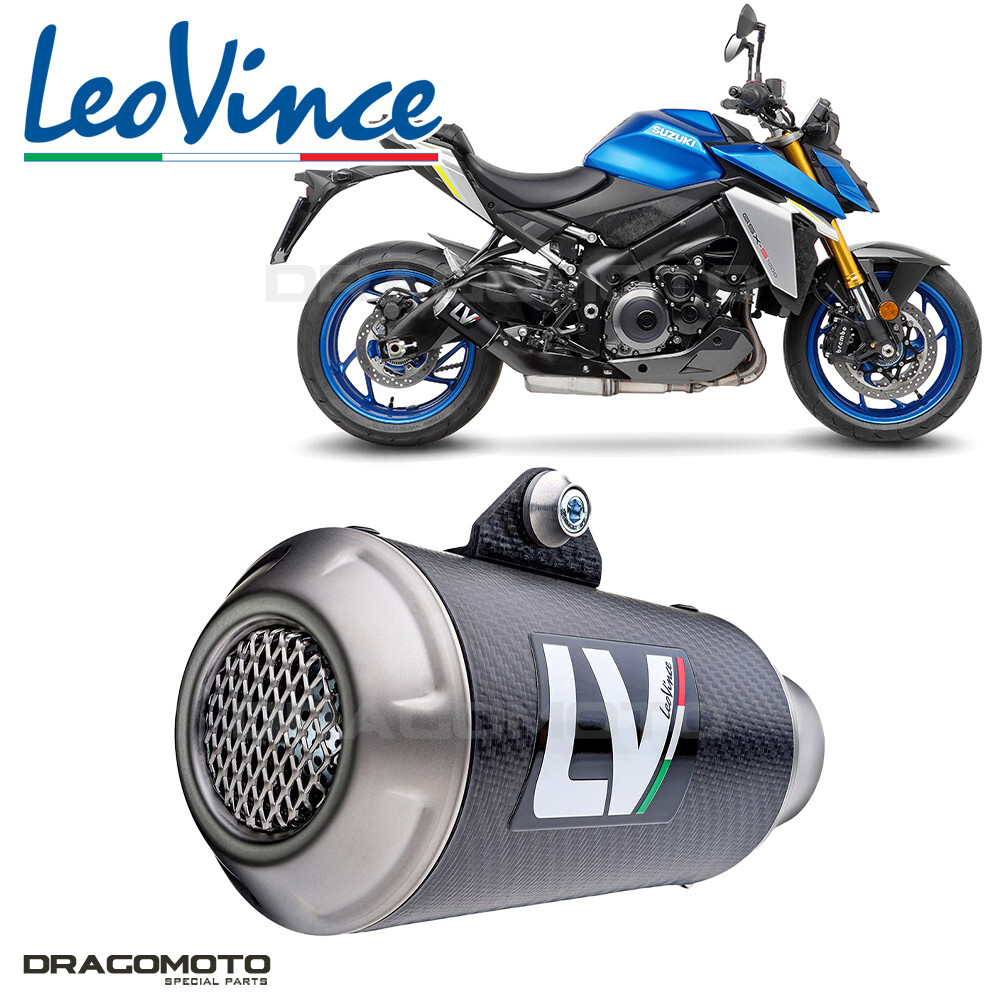 Échappement LeoVince carbone pour Suzuki GSX-S 1000 GT 2022 2023 2024