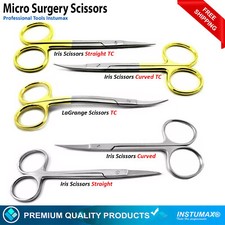 Surgical Tissue Suturing Iris Scissors Ophthalmic La Grange TC Dental Shears