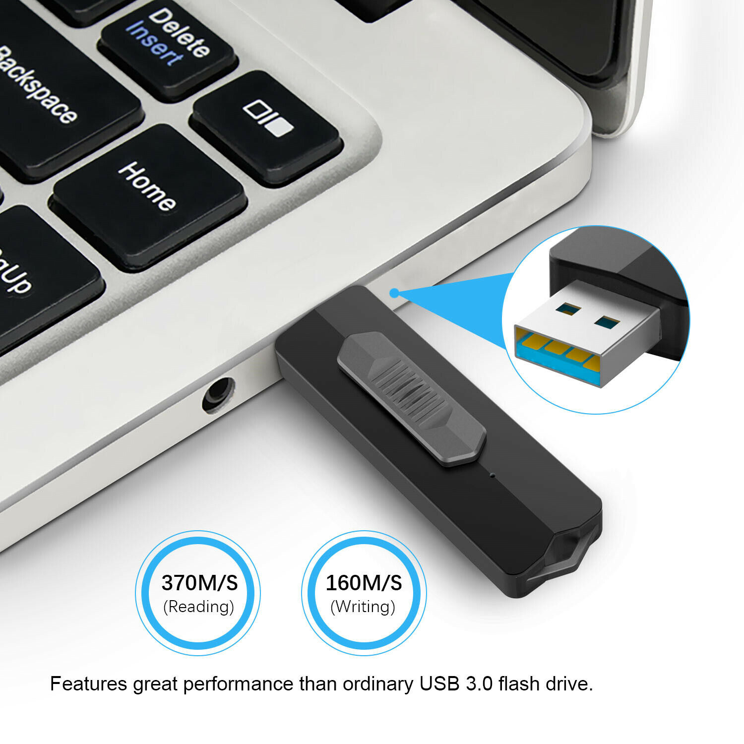 kød matchmaker beslag 128G USB 3.0 Flash Drive Hard Disk SATA External Hard Drive Speed Up to  350MB/s | eBay