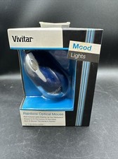 Vivitar Mood Lights Rainbow Wired USB Optical Mouse