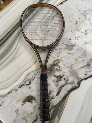 Vintage Prince Woodie Tennis Racket 4 1/2 Wood Graphite Racquet Vintage Prince Woodie Tennis Racket 4 1/2 Wood Graphite Racquet