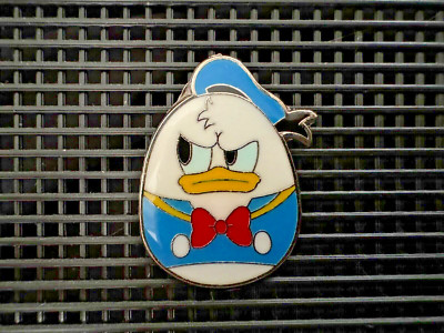 Donald Duck Angry EGG - DISNEY Shanghai 2018 OSTEREI Mystery PIN