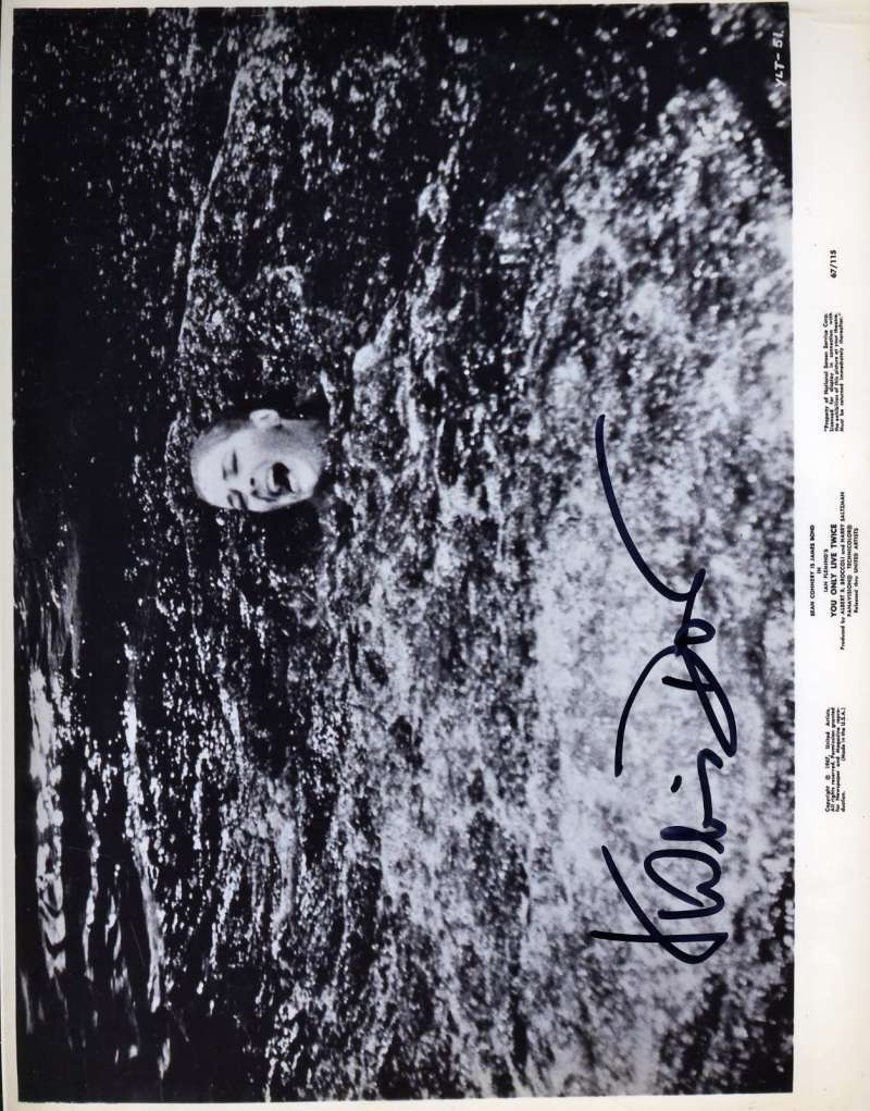 Karin Dor Psa Dna Coa Hand Signed Bond Girl 8x10 Photo Autograph