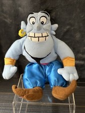 GENIE Plush Beanie Baby ALADDIN 8 Vintage Disney Store Exclusive Stuffed Animal