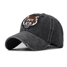 Embroidered Sun Visor Hat Women's Men's Outdoor Leisure Cotton Baseball Hat