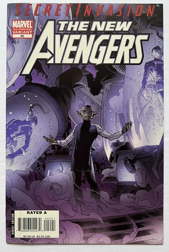 NEW AVENGERS #40 2nd Printing NM 2008 Marvel Comics 1st App Veranke Skrull Queen