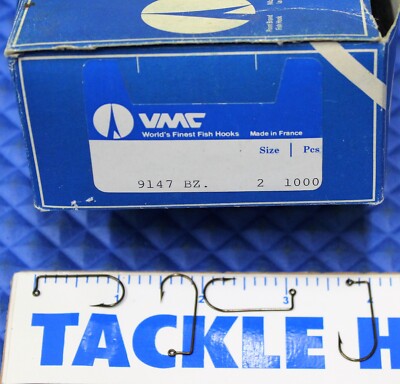 Hameçon VMC Aberdeen Jig 90° – 9147 – Taille 3/0 – 100 Pièces – Pour Pêche Sportive Carnassiers