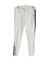 Anthropologie White Jeans High Rise Skinny Pilcro and the Letterpress Sz 28 NWT