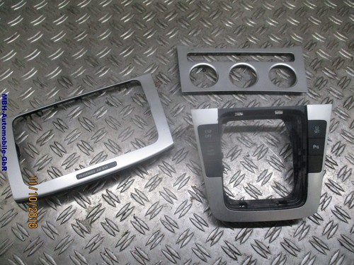 VW Passat 3C BJ.2007 Mittelkonsoleblende Radioblende Klimablende Titan-Silber